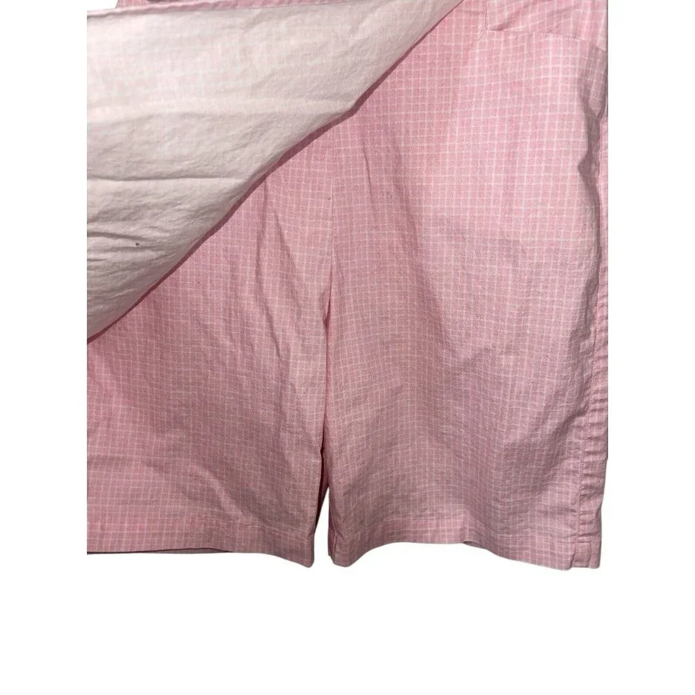LIZ CLAIBORNE LIZ SPORT Women's Size 6 Pink Check Skort - Picture 3 of 12